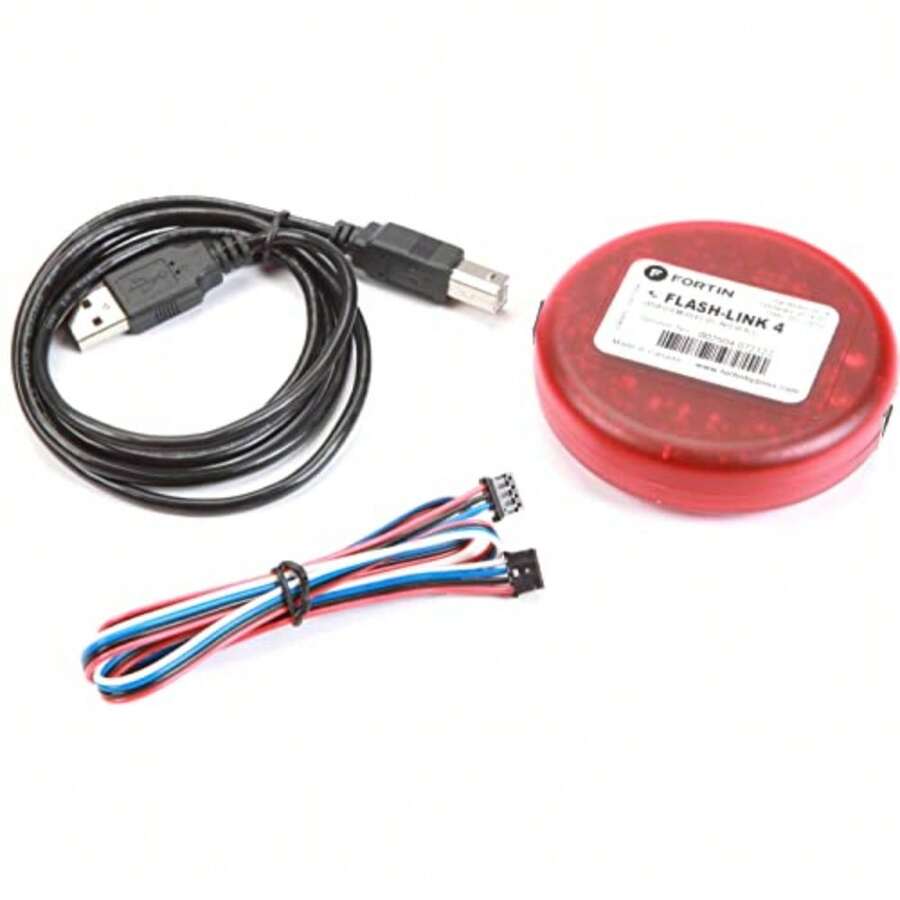 Fortin Flashlink 4 Bypass Module Actualización de Firmware Bootloader USB Flash Link - como en la foto - Ver 1