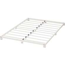 3 Inch Bed Frame Queen Size Low Profile Queen Heavy Duty Platform Bed Frame No Box Spring Needed Easy Assembly Noise Free Black-B001 - 3 inch - Màu trắng - Xem 4