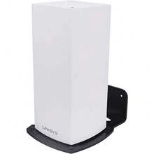Linksys Velop - Soporte de pared para enrutador WiFi 6 de malla soporte para montaje en pared accesorios WiFi para Linksys Velop Home Mesh con fácil instalación y ahorro de espacio paquete - como en la foto - Ver 3