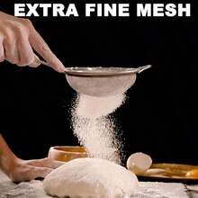 Stainless Steel Fine Mesh Tea Strainer With Handle - Japanese Style Matcha Powder Sifter - Silver - View 10