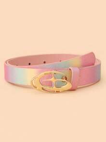 1pc Women's New Fashion Star Buckle Waist Belt, High-End PU Pants Belt For Jeans, Dresses, Student Waistband - Star - View 16