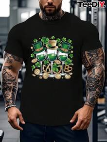 Men Outdoor Tees & Tanks - Black - View 8