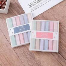 Bolígrafos resaltadores de tonos apagados, marcadores de punta suave, marcadores de colores amigables para los ojos, set de resaltadores para estudiantes, adecuado para el año escolar, perfecto como regalo de regreso a clases - Conjuntos - Ver 1