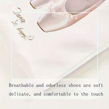 1pc Portable Breathable Mesh Dance Bag, Women Ballet Shoes Storage Drawstring Bag - Multicolor - View 7