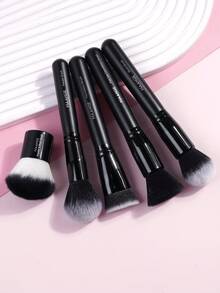 MAANGE 4/11/16pcs Professional Makeup Brush Set, Including Foundation Brush, Blush Brush, Powder Brush, Contour Brush, Eyeshadow Brush, Concealer Brush, Travel Essential And Perfect Gift - Black - View 4