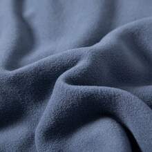 Mubberry Unique Mens Fleece Sweatshirt Jacket Pullover Pockets Warm Winter Jacket Thermal - 藍色 - 查看 6