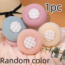 Super Soft Sunflower Suction Cup Bath Ball, Upgrade 2-In-1 Sunflower Bath Ball, Exfoliating Bath Sponge Cleaning Brush With Suction Cup Shower Sponges For Women Men - Multicolor - View 10