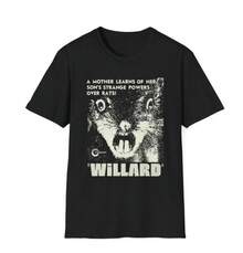 Maglietta grafica unisex del film "Willard Killer Rats" del 1971, taglie dalla S alla 5XL - nero - Visualizzare 6
