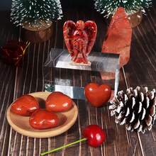 3件套水晶吊坠套装 - 镂空心形锁吊坠、紫水晶、粉晶、爱情疗愈水晶石和口袋守护天使。圣诞节、新年、情人节，爱的礼物。 - 多色 - 查看 7