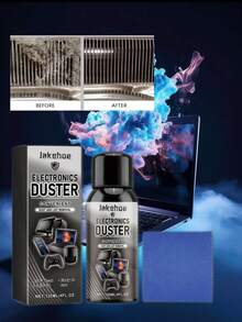 多用途空气除尘喷雾，笔记本电脑键盘清洁剂 - 液體 - 查看 11