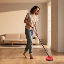 Bublador Scrubber Mop Replace Head Compatible With O Cedar EasyWring 1 Tank,Spin Replacements Heads,Scrub Brush Attachment For Bathroom,Kitchen And Various Of Hard Floors - ColorA - 查看 7
