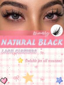 192 Clusters, 12 Rows. Anime False Eyelashes - 8 - 18mm. Long, Soft, And Natural. DIY Extension Of Eyelashes. Suitable For Daily Makeup, Office Makeup, Party Makeup, And Easy To Match With Various Festivals. Enhance Eye Makeup And Enhance Personal Charm. - D - View 7