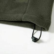 Mubberry Mens Fleece Jacket Full Zip With Hood Pockets Warm Lightweight Winter Jacket - 淺綠色 - 查看 7