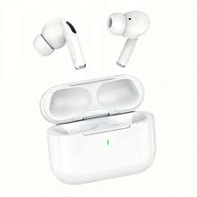 无线耳塞，真无线蓝牙耳机 - 兼容苹果和安卓系统，内置麦克风，防汗，白色 - 彩色 - 查看 3
