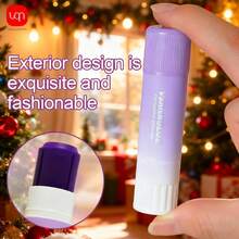 WQN 2pcs 9g Gradient Purple Solid Glue Sticks, 4pcs Attractive Double-Sided Dot Glue, 1pc Cute Cartoon Stickers, Study And Office Supplies Set For Back-To-School Season - Sets - View 3