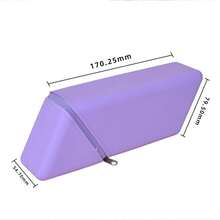 2-In-1 Rhombus Zipper Silicone Stationery Pouch, Dual-Use Desk Mat & Pencil Case For Students - 3D Pencil Case - View 9