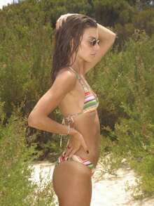 2026 Women's Beach Summer Swimsuit Set Random Print Spaghetti Strap Sexy Bikini , Summer Outfits,Elegant,Valentine's Day,Beach,Vacation,Carnival,Casual,Chic,Summer Outfits,Summer Holiday Outfits,Spring,Valentine Outfits For Women,Carnival. - Nhiều màu - Xem 5