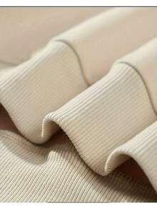 Men's Sweatshirt, Sweater Style, 100% Premium Cotton, Stylish - Khaki - View 4
