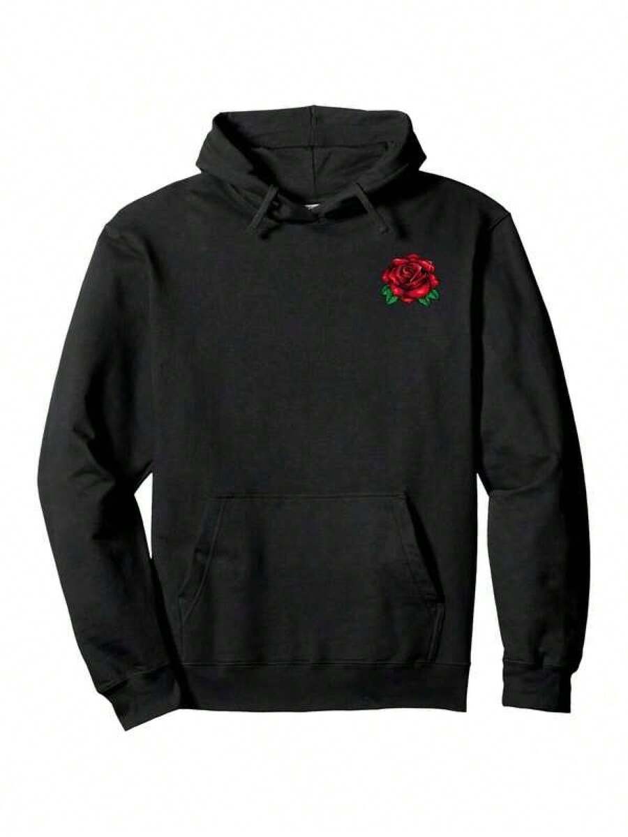 Men Outdoor Hoodies & Sweatshirts - Black - View 1