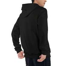 Starlight Express 300gsm 60% Cotton 40% Polyester Men's Casual Hoodie, Long Sleeve Drawstring Hooded Sweatshirt With Front Kangaroo Pocket, Soft Breathable Anti-Wrinkle Versatile Men's Top, Ideal For Spring Fall Winter Daily Life Outdoor Activities - Negro - Ver 3