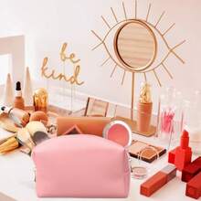 Cosmetic Storage Box & Rack - Rosado - Voir 2