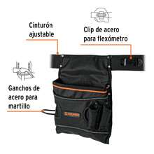 2-Piece Kit - Polyester Tool Holder, 5 Compartments, Truper - A - View 3