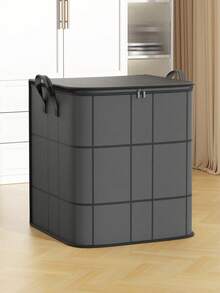Foldable Reinforced Handle Storage Basket, Durable Fabric Storage Box Suitable For Bedroom, Closet And Laundry Room, Easy To Fold And Store When Not In Use - Multicolor - View 5