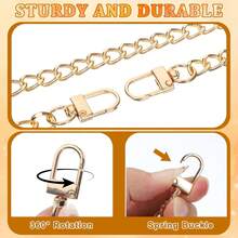 Purse Chain Strap Cross Body Chain Strap Replacement Chain For Handbag Shoulder Bag Purse Cute Girly Stuff - Black - View 7