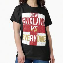 New England VS Everyone Classic T-Shirt - Negro - Ver 1