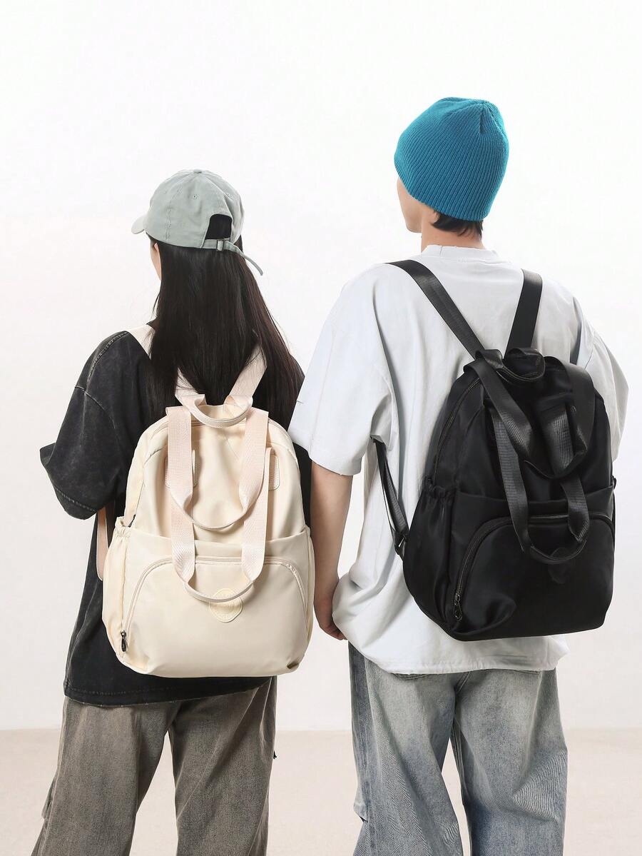 2026 New Fashion Multi-Compartment Water-Resistant Round Backpack, Casual Stylish Backpack For Women