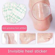 Invisible Gel Heel Protector For Blister Prevention, Soft Cushioned Anti-Rub Shoe Back Pads - 1pack 20pcs - 查看 5