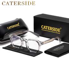 New Oval Retro Design Clear Lens Glasses CP+PC Special Pin Core Design Spring Hinge Vintage  Cool Style Eyeglasses For Men's Women Party, Daily Accessories, Festival Gifts Eyewear With Full Package - K39944 - View 6