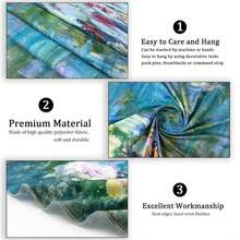 约翰·埃弗里特·米莱斯 (John Everett Millais) 的《奥菲莉娅》画作（1 件） - 复古花卉莎士比亚悲剧挂毯，文学装饰，适用于客厅、卧室、宿舍 - 无需用电的家居装饰横幅，戏剧性家居装饰，精细艺术品，自然主题装饰，精致设计，艺术墙饰 - 彩色 - 查看 6