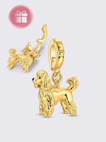 这款原创设计的金色银色吊坠，以栩栩如生的精准度捕捉了从活泼的贵宾犬到忠诚的金毛寻回犬等热门犬种的独特细节。每款吊坠均采用安全通用的搭扣设计，可轻松搭配手链、项链和手镯。 - 金銀色 - 查看 14