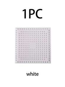 2 piezas/1 pieza Cubierta de drenaje cuadrada, atrapapelos, cubierta protectora para desagüe de baño y cocina - A - Ver 11