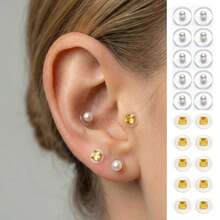 Ear Acupressure Beads, Ear Acupuncture Massage Therapy Helps Relax Body And Mind, Relieve Stress, Easy To Operate. - Multicolor - View 1