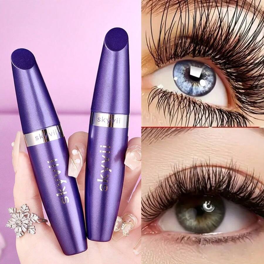 3D Fiber Lash Mascara, Intensely Black, Waterproof & Smudge-Proof, Visibly Lengthens Lashes - 1 Mascara - View 1