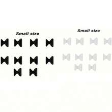 10/20个装蝴蝶形硅胶防滑眼镜鼻托，提拉、抗压、低过敏性眼镜配件 - 彩色 - 查看 14