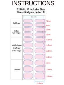 22pcs Spring/Summer Fresh Clover & Star Gel Nail Stickers, Saint Patrick's Day Theme, Light Green Clover Design, Long-Lasting, Low Allergy, No UV Lamp Needed, Suitable For Women & Girls Casual Outfits, Hiking, Camping, DIY Manicure - Green - View 4