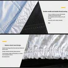 Thickened Cotton Velvet Car Cover, Sunshade, Snow And Rain Protection - Car Cover - View 6