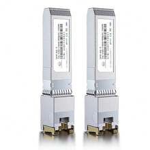 Paquete de 2 transceptores SFP+ a RJ45 1.25GBase-T SFP+ de 328ft/100m 1.25Gigabit SFP+ módulo Ethernet de cobre CAT.6a/7 para Cisco GLC-T/SFP-GE-T Ubiquiti UniFi UF-RJ45-1G Meraki TP-Link y más - 1,25 Gb Base-T: 328 pies (100 m) Paquete de 2 - Ver 2