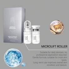 Hoygi Micro Infusion System For Face - Hydrating Peptide & Hyaluronic Acid Serum Set - Skin-Smoothing Radiance Set - At Home Facial System Beauty Tool, 1-Month Supply - Hyaluronic Acid - 查看 4