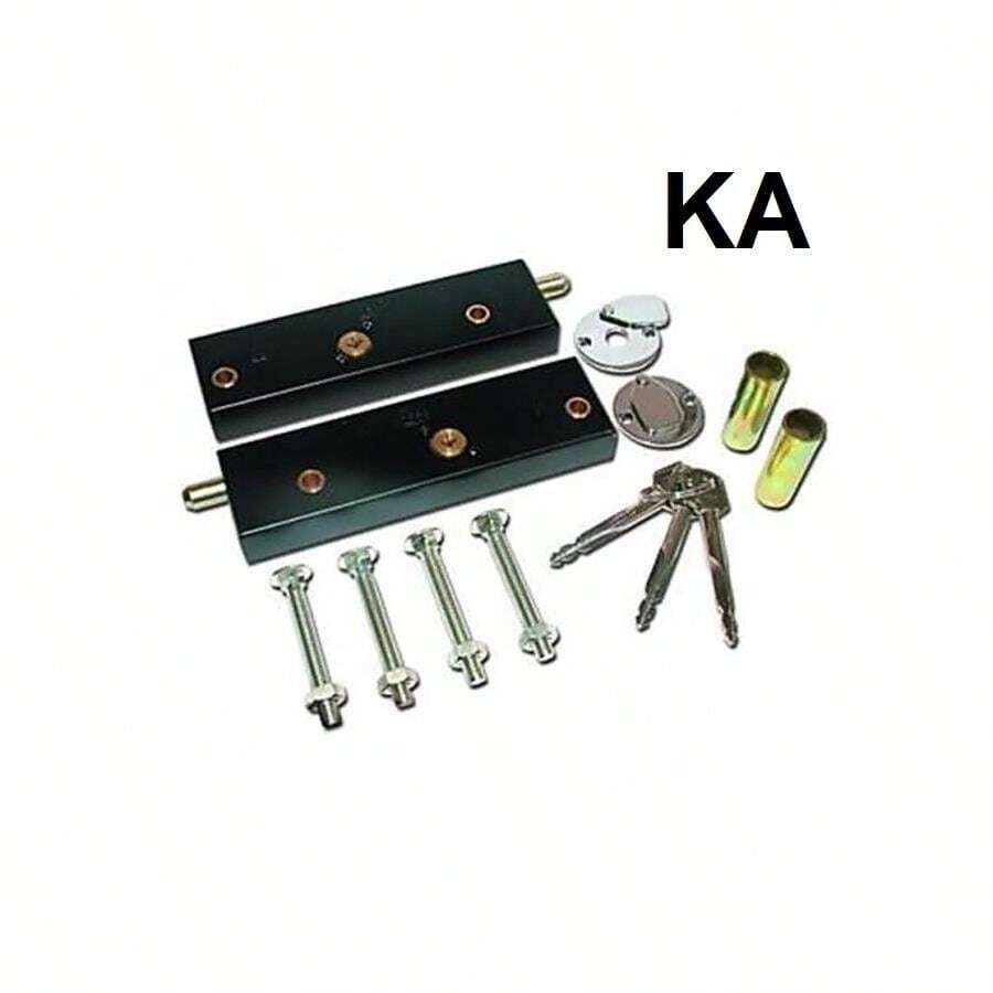 Garage Door Bolt Locks For Extra Security (KEYED ALIKE - MIN ORDER 2 PAIRS) - Multicolor - View 1