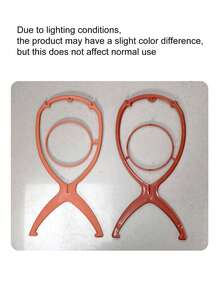 1个/2个装可折叠耐用假发支架，便携式假发展示架，适用于多顶假发，方便旅行携带，随机发货两种不同款式，但不影响产品功能。（由于光线原因可能存在轻微色差，但不影响正常使用） - 彩色 - 查看 10