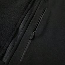 Mubberry Unique Mens Fleece Sweatshirt Jacket Pullover Pockets Warm Winter Jacket Thermal - 黑色 - 查看 4
