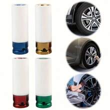 Premium Hexagonal Pneumatic Wrench Tire Screw Socket Compatible With 1/2 Inch Wrench Durable Impact Socket Tool - Hexagonal Sleeve - View 2