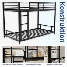 Kids Bed Frames, Headboards & Footboards - Black + Iron + Bedroom - View 3