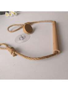 1 Stück dekorativer Toilettenpapierhalter zum Aufhängen - platzsparender Toilettenpapier-Spender mit einfachem Rollenwechsel - Badezimmer-Accessoires für moderne Häuser, Haushaltsartikel, Tisch - Verschiedenfarbig - Übersicht 4