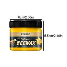 1pc/2pcs Beeswax Furniture Care Agent, Can Remove Dust From Home Surfaces And Brighten Wooden Materials, Suitable For Wood Floors, Furniture And More, Easy To Use: Repeatedly Wipe The Area That Needs Polishing, Nourish The Wood, Instantly Enhance The Luster. Can Be Given As A Gift To Family And Friends, A Great Gift For Holidays, Random Shipment Of New And Old Versions, Upgraded Packaging But Consistent Product Effect. - Solid State - View 11
