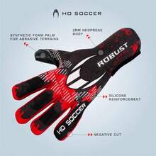Guantes De Portero Rojos para -013 - 36.5 - Ver 4